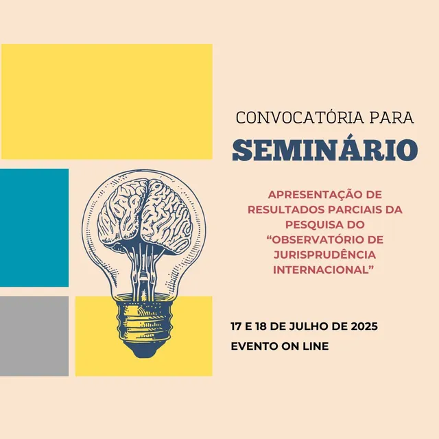 Convocatória para Seminário